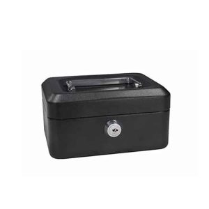 Cash Box 8″ Black/Blue/Red – Model 8878S